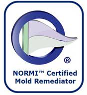 Certified mold remediation credential badge